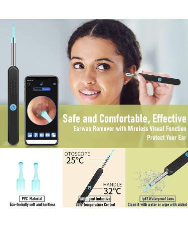 Smart Wireless Ear Wax Removal Tool Camera | Visual Ear Cleaner Kit for Babies, Kids, Adults, Pets | 1296P Ear Otoscope Scope with Cleaning Tool - Buy Online on GoSupps.com