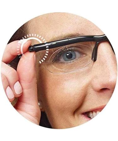 ZGHYBD Adjustable Variable Focus Glasses | 6D to +3D Diopter Reading Glasses for Distance Vision | Shop Internationally - Buy Online on GoSupps.com
