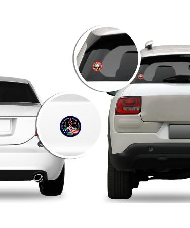 Artemis NASA Space Mission Logo Sticker | Return to The Moon Vinyl Decal - Made in USA | 3.5 x 4 inch for Cars, Trucks, Laptops, Water Bottles - Buy Online on GoSupps.com