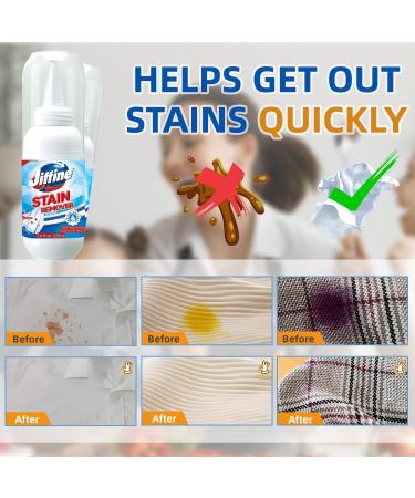 Effective Laundry Stain Remover 7.6oz | Removes Grease Coffee & Wine Stains from Fabrics & Carpets - Buy Online on GoSupps.com