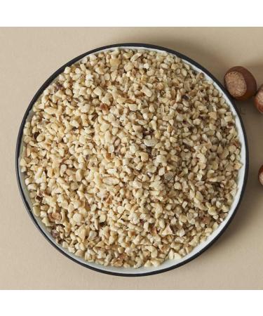 ORGANIC hazelnuts 1 kg | chopped & roasted | no additives | plastic-free packaging