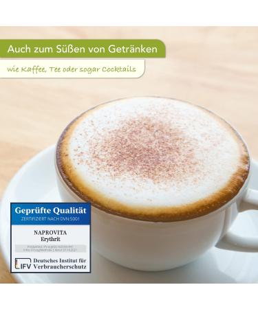Naprovita Zerokalori Candis Erythritol - Plastic-Free Cane Sugar Alternative - 6x1kg Sweetener - Erythritol Sugar Substitute - International Shipping - Buy Online on GoSupps.com