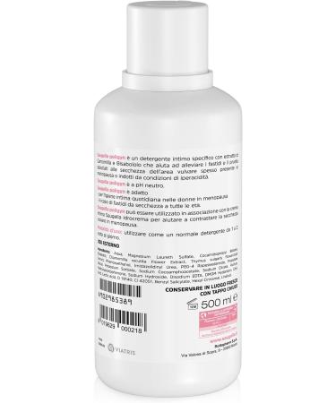 Saugella Poligyn Chamomile Intimate Cleanser 500ml | pH Balanced Formula - Buy Online on GoSupps.com