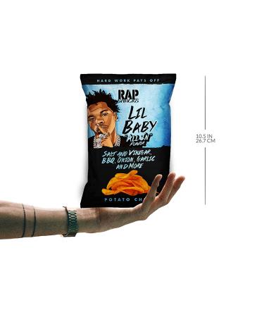 Rap Snacks Lil Baby, Rick Ross, Migos Variety Pack - Sweet Chili, Lemon Pepper, Sour Cream - 6 Pack - Buy Online on GoSupps.com