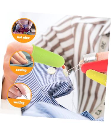 FRCOLOR 24 Pcs Reusable Silicone Finger Cots - Wear-Resistant Non-Slip Finger Protectors for Household Use - Buy Online on GoSupps.com