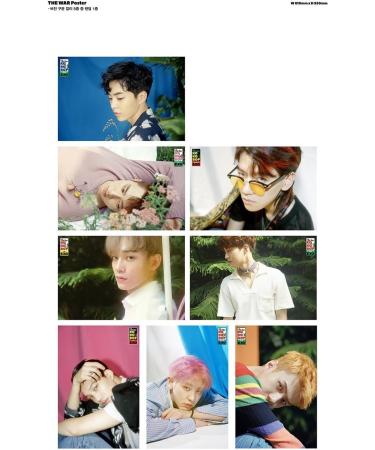 Buy EXO - The War 4th Album KOREAN Random ver. CD Photobook Photocard & Official Poster | International Shipping Available - Buy Online on GoSupps.com
