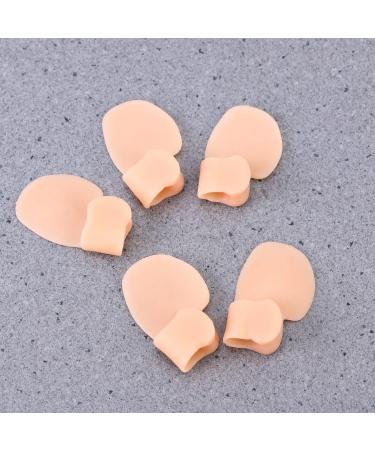 Orthotics Toe Separators - Little Hammer Correction Relief for Men & Women - Spacers for Overlapping Toes - Nude Pedicure Bunion Protectors & Pinky Splitters - 20 pcs - Buy Online on GoSupps.com