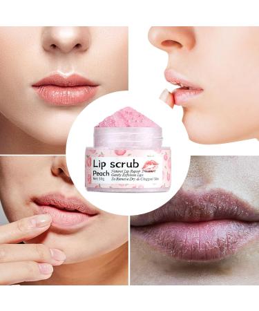 30g Lip Peeling Balm for Women | Brightening Exfoliating Scrub & Moisturizer for Cracked Dull Lips | Perfect Gift for Dark Lip Care - Buy Online on GoSupps.com