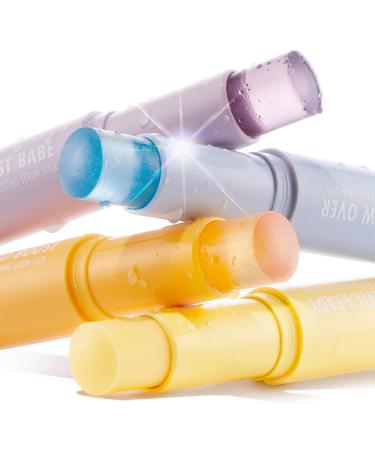 ColourPop Brightening Vitamin C Serum Stick - Radiance-Boosting Face Serum Stick for Glowy Summer Makeup Prep - Enriched with Turmeric to Help Approve the Appearance of Redness - Ego Boost (0.25 oz) - Buy Online on GoSupps.com