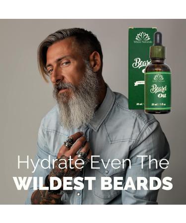 Premium Beard Oil for Men - Softens & Strengthens Beards Conditions Skin Stops Itching | Perfect Gift for Fathers & Husbands - Buy Online on GoSupps.com