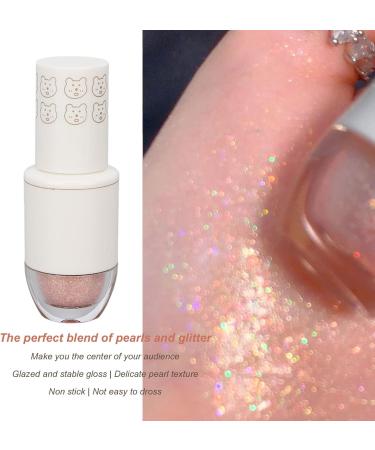 Liquid Eyeshadow Waterproof Long Lasting Eye Shadow Sequin Glitter High Pigmented Long Lasting Eye Shadow with Brush Head 4g(2) - Buy Online on GoSupps.com