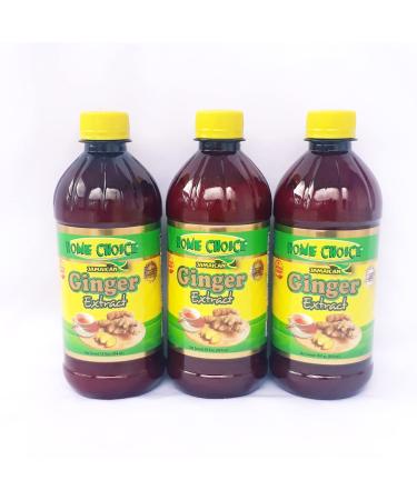 Home Choice Jamaican Liquid Ginger Extract Flavoring (Pack of 3)16oz each - Buy Online on GoSupps.com