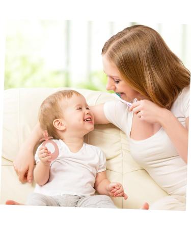 Minkissy 8-Pack Silicone Toothbrushes for Teething - Safe Food-Grade Baby Training Brushes & Chew Toys - Buy Online on GoSupps.com