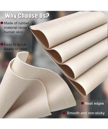 SOTICA Tattoo Practice Skins & Transfer Paper Set - 10 Fake Skin Pieces + 20 Thermal Template Papers for Tattoo Supplies - Buy Online on GoSupps.com