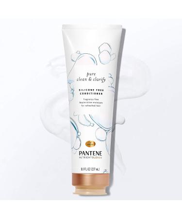 Pantene Pure Clean & Clarify Shampoo and Conditioner Set with Hair Mask | Silicone-Free Nutrient Blends | Transparent Clean & Clarify Bundle - Buy Online on GoSupps.com
