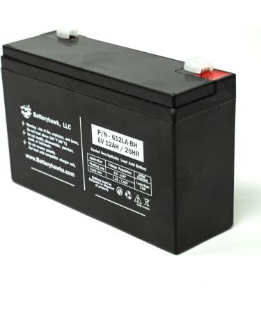 Buy (2 Pack) UB6120 6V 12AH Lead Acid Battery - PS-6100 SLA F1 BP106T2 BP86 | International Shipping Available - Buy Online on GoSupps.com