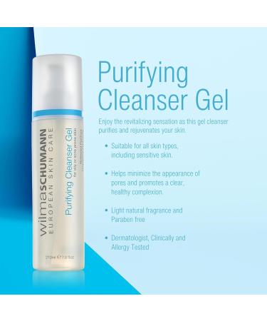 Purifying Face Cleanser Gel - Daily Acne Prone & Oily Skin Wash 7oz - Luxury Hydrating Facial Cleanser - Buy Online on GoSupps.com