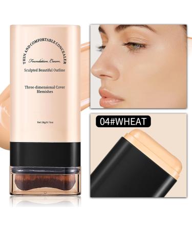 Contour stick concealer full area natural primer with brush contour sticks foundation with light finish for nose forehead hollows of the cheeks Mothers Day office - Buy Online on GoSupps.com