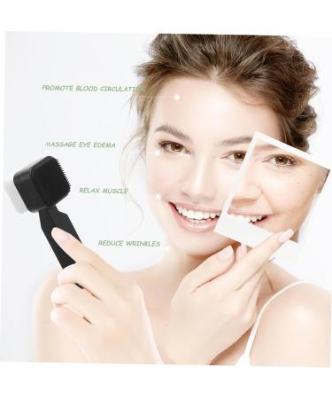 DRESSOOS Square Facial Cleansing Brush Face Wash Brush Face Exfoliator Face Washing Brush Exfoliating Facial Brush Facial Scrub Skin Care Face Brush Silica Gel Scrubber Cosmetic Man - Buy Online on GoSupps.com