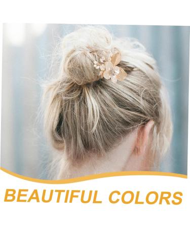 Beaupretty Gold Leaf Side Comb Womens Headpiece Leaf Hair Comb Girl Headpiece Hair Accessories for Bride Women Hair Pin Side Comb for Hair Vintage Hair Accessories Comb for Bridesmaid - Buy Online on GoSupps.com