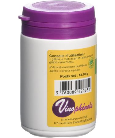 Organic Red Vine - 30 Capsules - For Better Blood Circulation - Buy Online on GoSupps.com