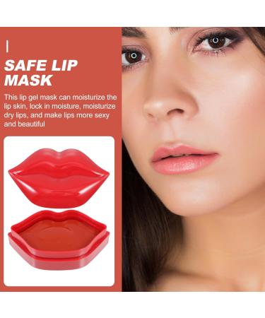 Veemoon Masque L vres Hydratant Lot De 20 Masques Taille Portable Soin R parateur Nuit Protection Douce Pour L vres S ches Usage Sommeil Bo te Rouge - Buy Online on GoSupps.com