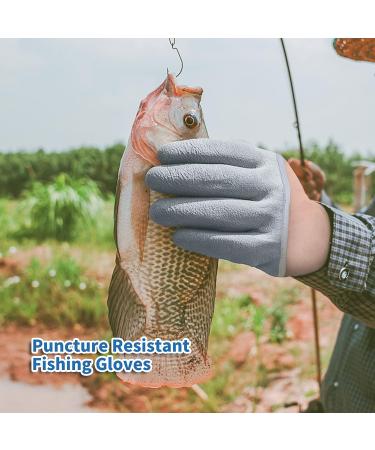 ARCLIBER Fishing Glove for Men - Puncture Resistant Magnet Release Glove for Handling, Catching, Cleaning - Anti-Slip Grip Palm - Left Hand Large - Buy Online on GoSupps.com