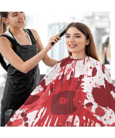 Kigai Happy Halloween Barber Cape | Professional Waterproof Hair Cutting Cape for Men & Women | Adjustable Snap Closure Hairdressing Cape - Buy Online on GoSupps.com