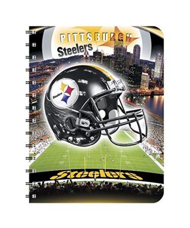 BRAX NFL 3D 60 Sheets 1 Subject Notebook Pittsburgh Steelers