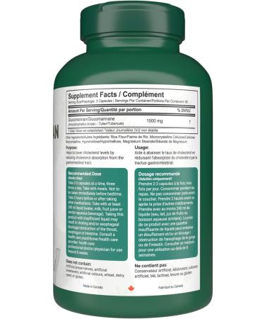 VORST Glucomannan 1500mg Per Serving (500mg Per Capsule) 180 Vegan Capsules | Konjac Root Extract Powder Pills | 3 Bottles 540 count (Pack of 1) - Buy Online on GoSupps.com