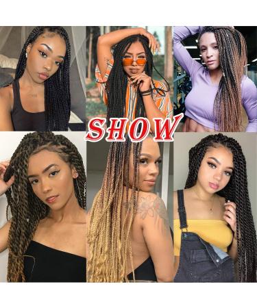Pre-stretched Braids Hair 26 Inch 8 Packs Ombre Yaki Texture Extensions - Beyond Beauty Braiding Hair - Buy Online on GoSupps.com