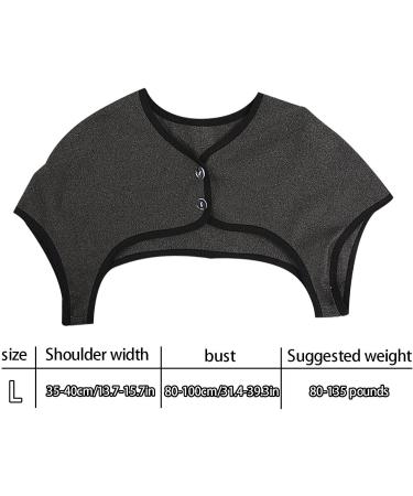 Higyee Heating Pillows for Shoulder | 360-Degree Heated Neck Wrap & Thin-Neck Warmer | Washable Velvet Relaxation Pillow - Dark Gray L - Buy Online on GoSupps.com