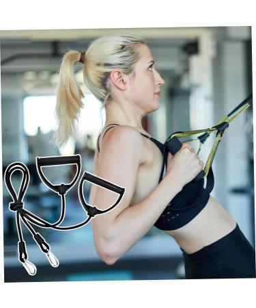 Resistance Bands with Handles Stepper Resistance Bands Pull Up Assist Bands Fitness Accessory for Weightlifting Strength Training Muscle Toning - Buy Online on GoSupps.com