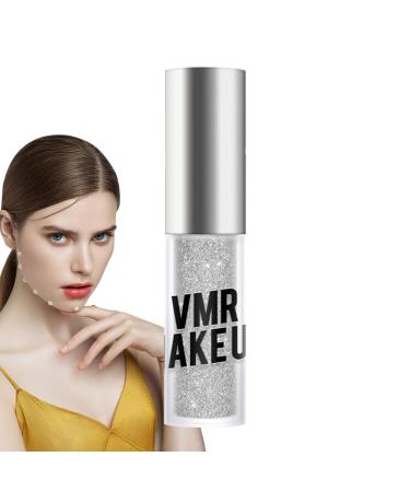 Liquid Glitter Eyeshadow Shimmer Liquid Highlighter | Liquid Shining Eyeshadow Sparkling High Pigmented Eye Shadow Natural Makeup Long Lasting Quick Drying