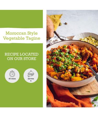 Mr Organic Moroccan Style Chickpeas - Moroccan Inspired Flavours - High Fibre - Vegan-Friendly - Perfectly Spiced Chickpeas - Versatile Ingredient for Moroccan-inspired Dishes - Pack of 12 Moroccan Spiced 400 g (Pack of 12) - Buy Online on GoSupps.com