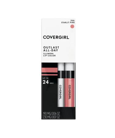 COVERGIRL Outlast Illumia All-Day Moisturizing Lip Color Starlit Pink Set - 2 Piece - Buy Online on GoSupps.com