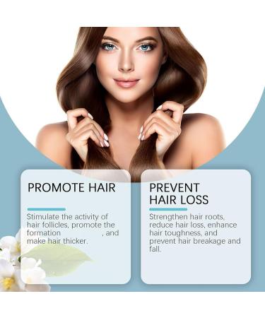 Hair Growth Oil 10ml Stimulating Hair Root Roll-on Oil - Non-Greasy Nourishing Thickening Treatment for Men and Women - Buy Online on GoSupps.com