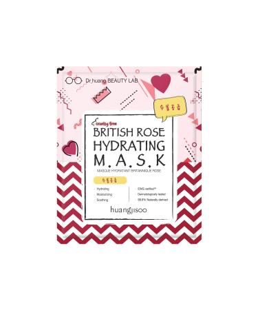 Huangjisoo British Rose Hydrating Beauty Mask 1 Sheet 25 ml