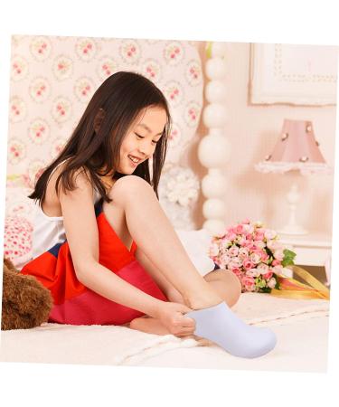minkissy 8 Pairs Exfoliating Moisturizing Socks feet Moisturizing Foot Covers Beauty Socks Overnight spa Socks Foot exfoliating Socks Cracked Socks Reusable Socks Gel Women's sebs Heel - Buy Online on GoSupps.com