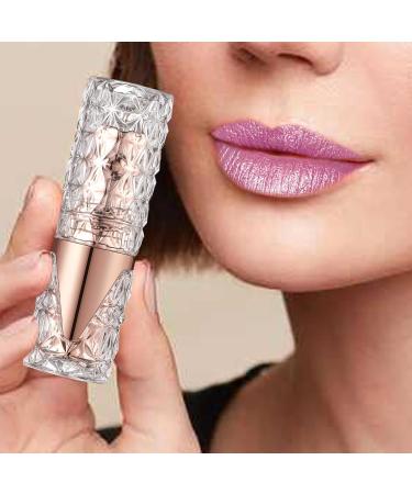  YNPQTDS Glitter Lipstick - 3.8g Moisturizing Lip Balm - Moisturizing and Waterproof Lip Tint for Women Beauty Lovers Creative Stylists Ideal for Travel and Parties - Buy Online on GoSupps.com