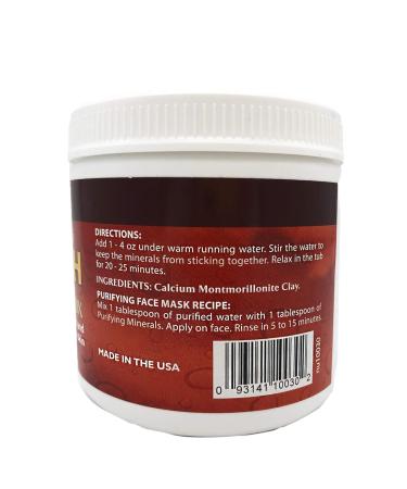 Detox Clay Bath Minerals - Absorb Toxins & Metals | Montmorillonite 4lb - International Shipping - Buy Online on GoSupps.com