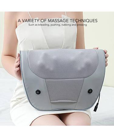 NSXAYIWE Neck Massager Cushion | Heated U-Shaped Neck Pillow for Home & Travel | Electric Neck-Shoulder Massage Pillow - Buy Online on GoSupps.com