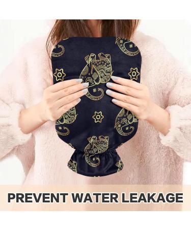 Elephant Cover Hot Water Bottle - 2L Pain Relief Bag for Headaches & Comfort | International Shipping - Buy Online on GoSupps.com