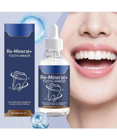 Dental Repair Liquid | Refreshing Health Solution 60ml Dental Enamel Drops for Caries Cleaning Health Repair Hygiene Enamel Protection - Buy Online on GoSupps.com