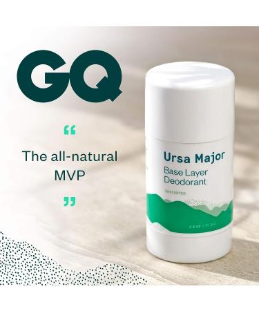 Ursa Major Natural Deodorant - Baking Soda-Free Unscented | Aluminum-Free 2.6 oz - Buy Online on GoSupps.com