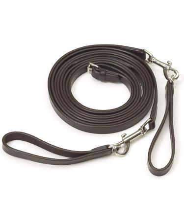 Camelot Leather Draw Reins (467743BRN-HRSE)