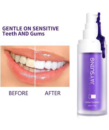 Colour Corrector Toothpaste for Effective Tooth Stain Removal | Purple Toothpaste for Vibrant Smiles - Shop Now - Buy Online on GoSupps.com