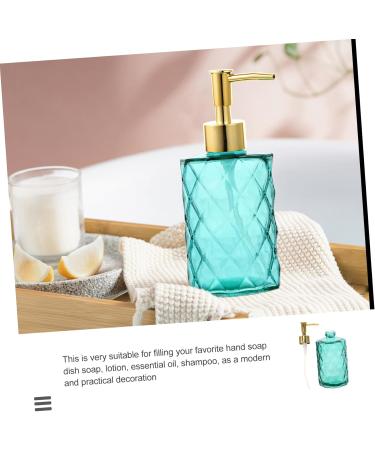 Amosfun 5-Pack 4oz Glass Lotion Bottles with Lids - Portable Soap Dispenser & Storage Containers for Travel - Buy Online on GoSupps.com