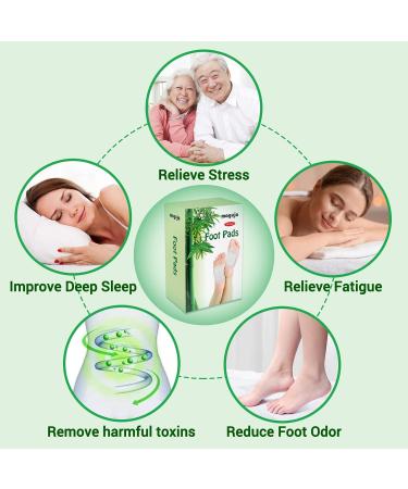 100 Pack Ginger Foot Pads with Adhesive Sheets | Stress Relief & Improved Sleep | Remove Impurities | Travel & Home Use (Gold) - Buy Online on GoSupps.com