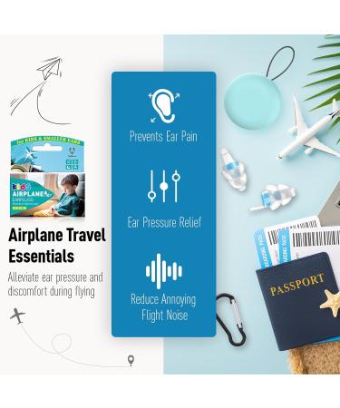 Best Ear Plugs for Kids (6-12 yrs) - Airplane Ear Pressure Relief & Noise Cancelling - Comfortable 25dB Ear Protection in Navy - Buy Online on GoSupps.com